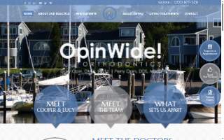 Opin Wide Orthodontics website