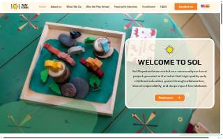 Sol Playschool website