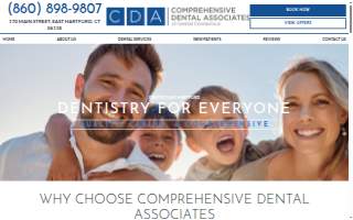 Comprehensive Dental Associates of Central Connecticut website