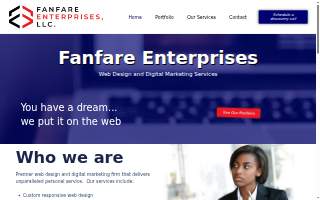 Fanfare Enterprises website