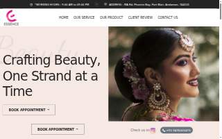 Hair-Port Beauty Salon website