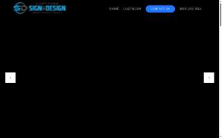 Hartford Sign & Design website
