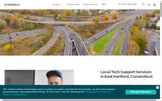 Hartford Tech Support website