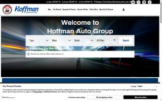 Hoffman Auto Group website