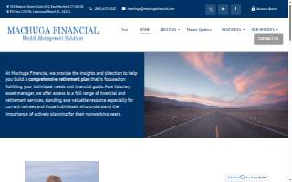 Machuga Financial website