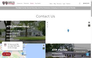 ATP Alarms of East Haven website