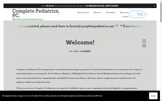 Complete Pediatrics, P.C. website