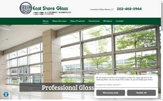 East Shore Glass website