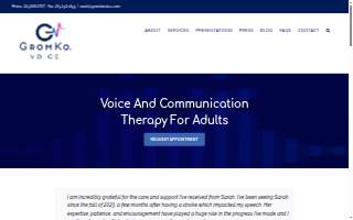 GromKo. Voice website