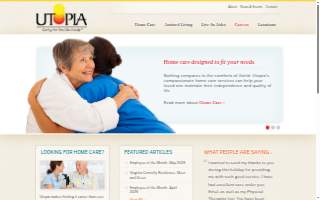 Utopia Home Care, Inc. of East Haven website
