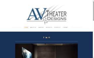 AV Theater Designs of East Lyme website