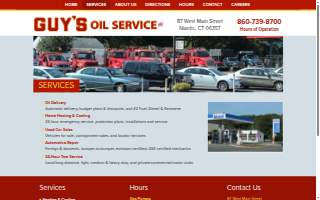 Guy's Oil Service Station Inc. website