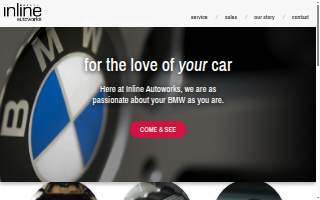 Inline Autoworks website
