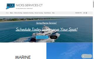 Nicks Services CT: Detailing, Ceramic Coatings, & Exterior Cleaning Solutions website