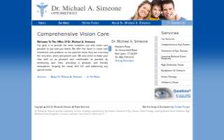 Vision Dr website
