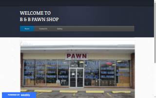 B & B Pawn Shop website