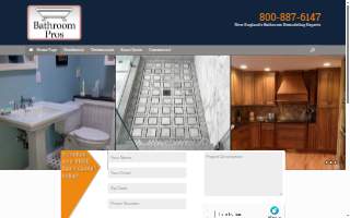 Bathroom Pros website