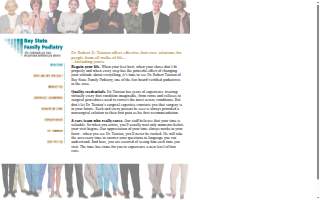 Bay State Family Podiatry of Enfield website