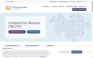 Connecticut Women OB/GYN of South Windsor website