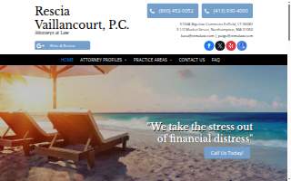 Rescia Law, P.C. of Enfield website
