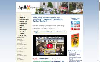 ApolloX Pest Control of Fairfield website