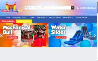 Bounce Family CT website