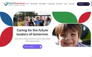 Bright Beginnings Early Childhood Program website