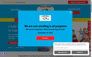 Creative Minds Early Childhood Center LLC website