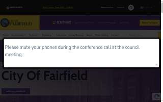 Fairfield Tree Service website