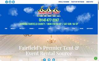 Hd Party Rentals website
