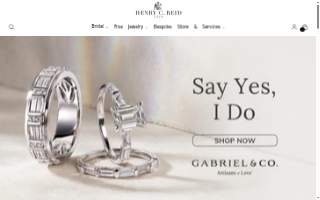 Henry C Reid & Son Jewelers website