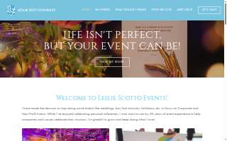 Leslie Scotto Events, LLC website