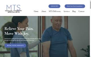 Manual Therapy Specialists website