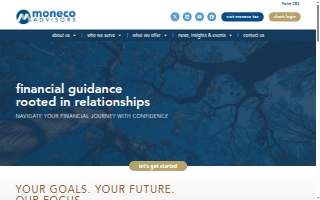 Moneco Advisors website