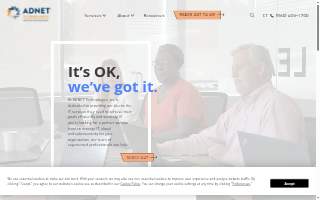 ADNET Technologies - Connecticut Managed IT Services of Farmington website