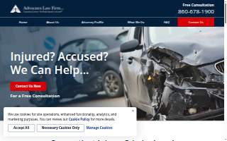 Advocates Law Firm LLC website