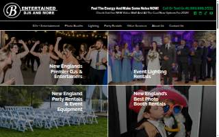 B_entertained DJs and More of Farmington website