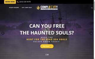 Complexity: A Puzzling Adventure website