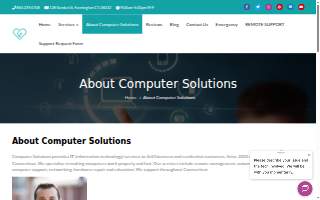 Computer Solutions website
