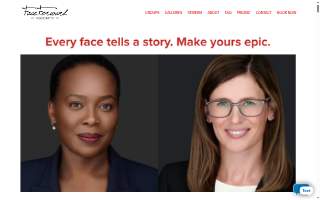 Face Forward Headshots website