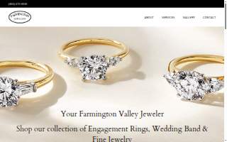 Farmington Jewelers website