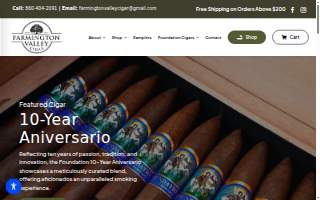 Farmington Valley Cigar website