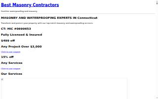 Frontline Waterproofing And Masonry website