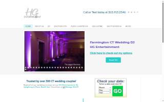 HG Entertainment website