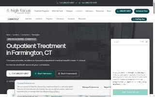 High Focus Centers Farmington Outpatient Treatment Center website