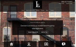 LE Property Management LLC website