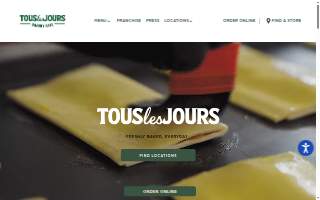 Tous Les Jours of Rolling Meadows website