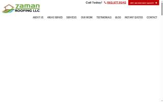 Zaman Roofing - CT Roofing Contractors & Roof Repair of Farmington website
