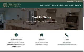 Christino Kitchens LLC website