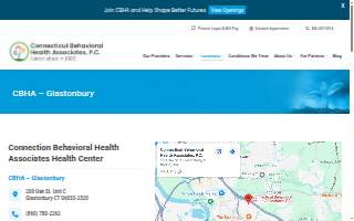 Connecticut Behavioral Health Associates, P.C. of Glastonbury website